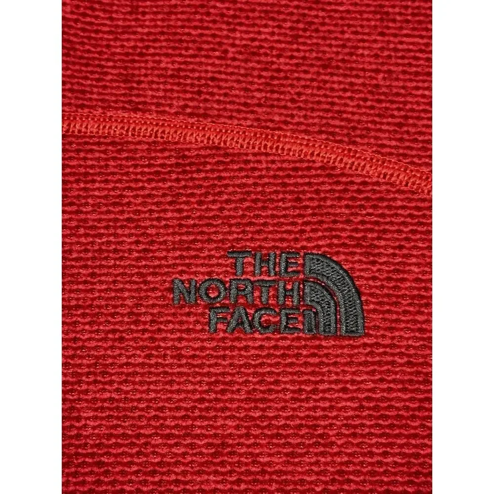 The North Face Men’s XXL Red Quarter Zip Fleece Pullover Jacket Sweater
